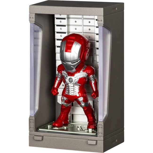 Marvel Mini Egg Minifiguren Iron Man Hall of Armor Blindbox-Sortiment (6) 8 cm