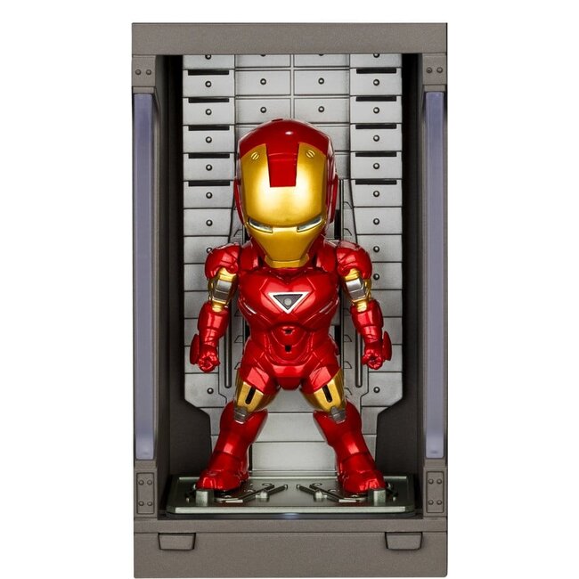 Marvel Mini Egg Minifiguren Iron Man Hall of Armor Blindbox-Sortiment (6) 8 cm