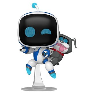Funko Astro Bot POP! Games Vinylfigur Astro mit Barkster, 9 cm