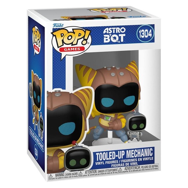 Astro Bot POP! Vinylfigur TU Mechanic 9 cm
