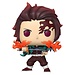 Funko Demon Slayer: Kimetsu no Yaiba - The Movie POP! Animation Vinyl Figure Tanjiro 9 cm