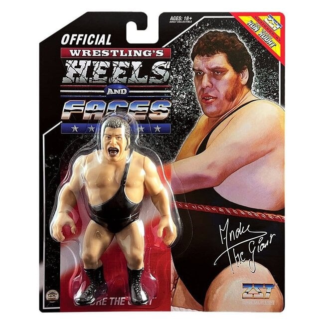 Zombie Sailor's Toys Actionfigur Andre the Giant, schwarzer Riemen, 11 cm