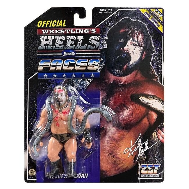 Zombie Sailor's Toys Actionfigur Kevin Sullivan mit Schlange, 11 cm