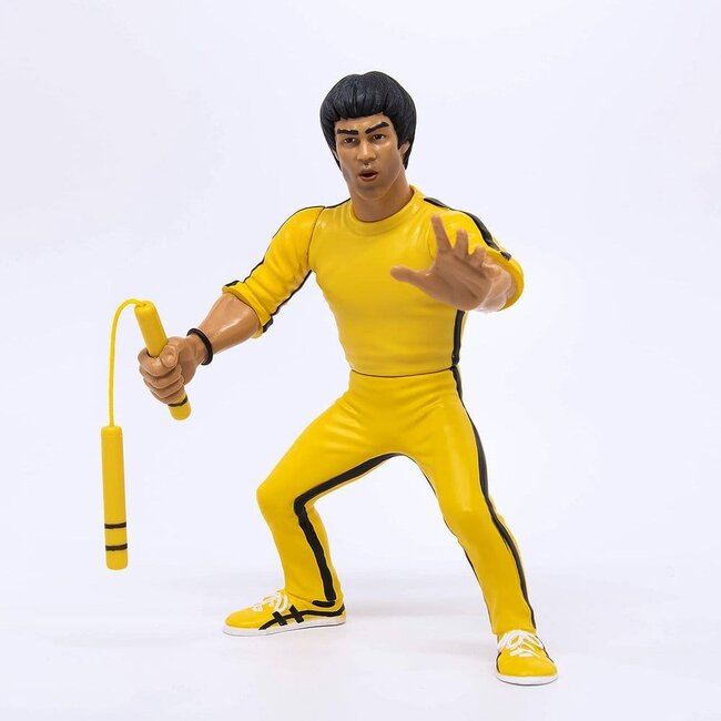Bruce Lee Zombie Sailor's Toys Actionfigur im gelben Trainingsanzug, 11 cm