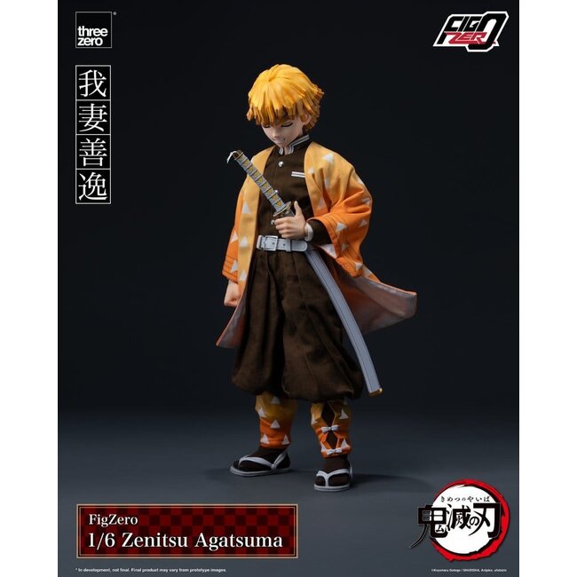 Demon Slayer: Kimetsu no Yaiba FigZero Action Figure 1/6 Zenitsu Agatsuma 28 cm