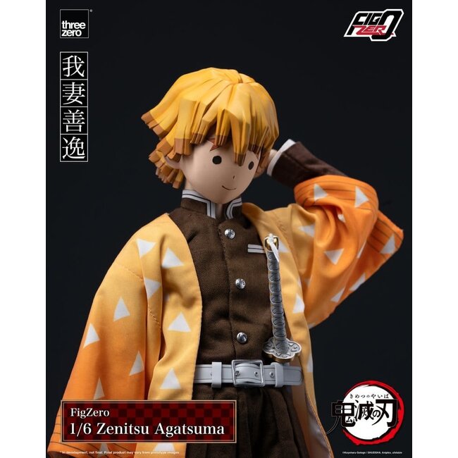 Dämonentöter: Kimetsu no Yaiba FigZero Actionfigur 1/6 Zenitsu Agatsuma 28 cm