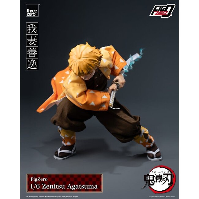 Demon Slayer: Kimetsu no Yaiba FigZero Action Figure 1/6 Zenitsu Agatsuma 28 cm