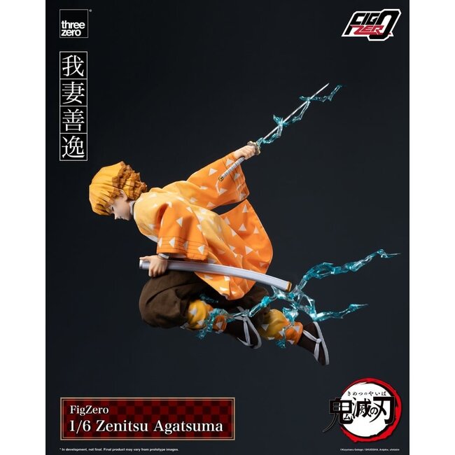 Demon Slayer: Kimetsu no Yaiba FigZero Action Figure 1/6 Zenitsu Agatsuma 28 cm