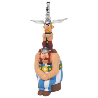 Collectoys Asterix Resin Statue Totem Asterix, Obelix & Dogmatix 40 cm