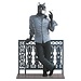 Collectoys Blacksad Resin Statue Blacksad on the Balcony 24 cm