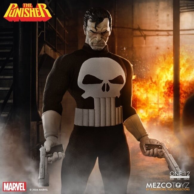 Marvel Comics One:12 Collective Actionfigur 1/12 Punisher 17 cm