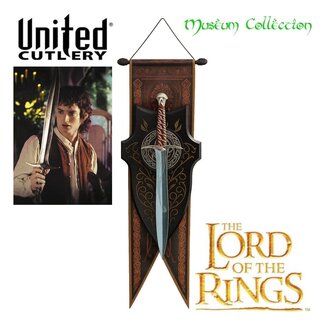 United Cutlery Lord of the Rings Museum Collection Replica Sting Sword (Blue Blade)