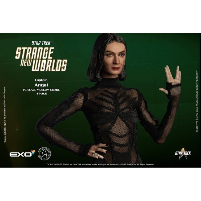 Star Trek: Strange New Worlds Mixed Media Figure 1/6 Captain Angel 28 cm
