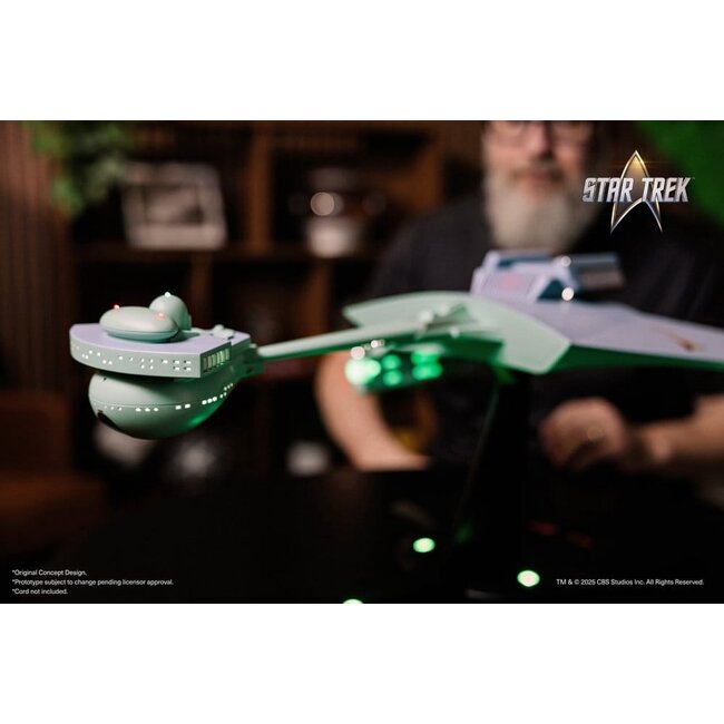 Star Trek TOS DieCast-Replika 1/350 Klingonischer D7-Schlachtkreuzer Original-Konzeptdesign Exklusiv 66 cm