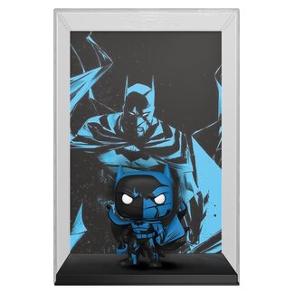 Funko DC Comics POP! Comic-Cover-Vinylfigur Batman Schwarz & Blau 9 cm