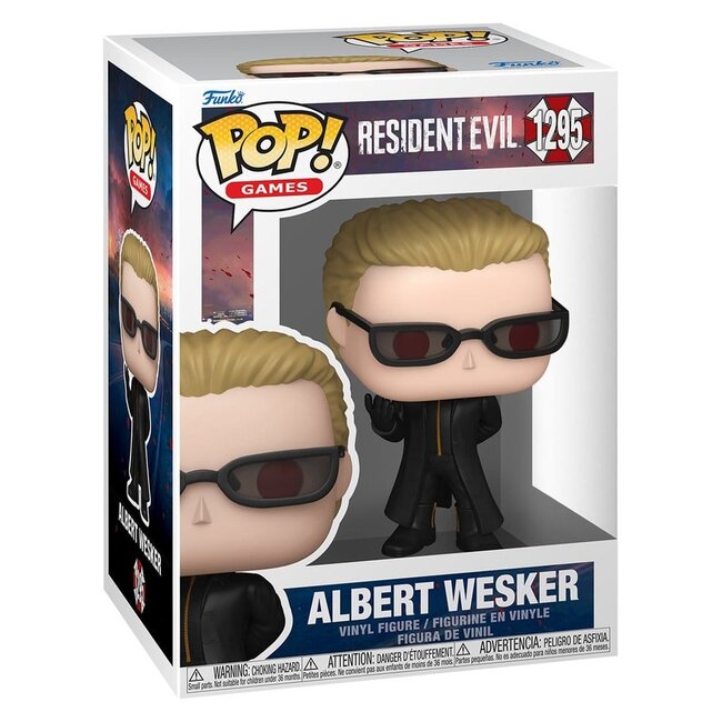 Resident Evil POP! Games Vinylfigur Albert Wesker 9 cm