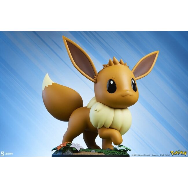 Pokémon-Figur Evoli in Lebensgröße, 34 cm