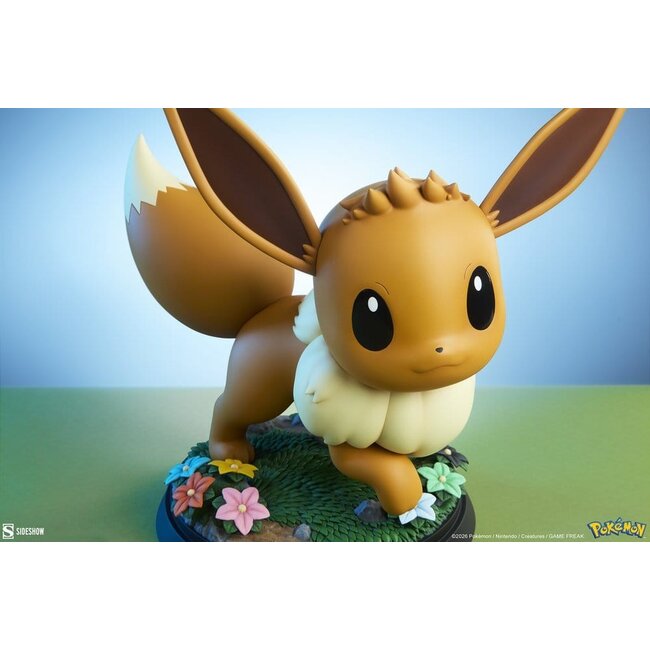 Pokémon-Figur Evoli in Lebensgröße, 34 cm