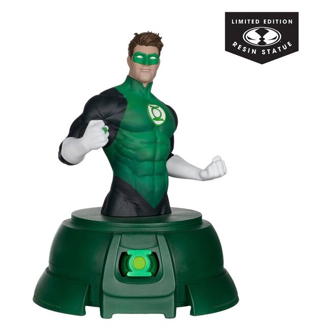 DC Direct Green Lantern Bust 1/1 &nbsp;Hal Jordan with Power Ring Prop Replica (Gold Label) 26 cm