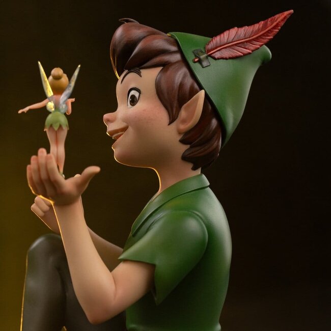 Peter Pan (1953) Kunststatue im Maßstab 1:10 Peter Pan & Tinkerbell 23 cm