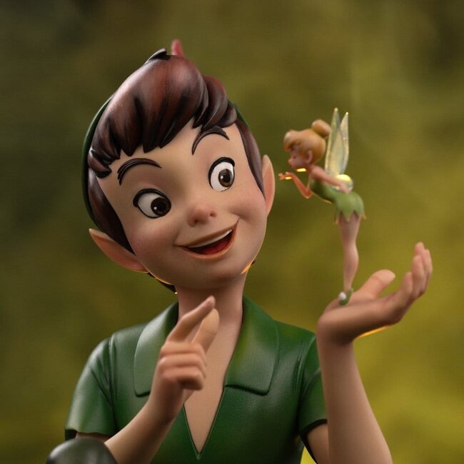Peter Pan (1953) Kunststatue im Maßstab 1:10 Peter Pan & Tinkerbell 23 cm