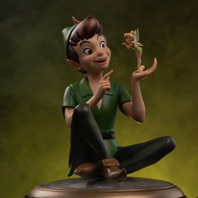Peter Pan (1953) Kunststatue im Maßstab 1:10 Peter Pan & Tinkerbell 23 cm