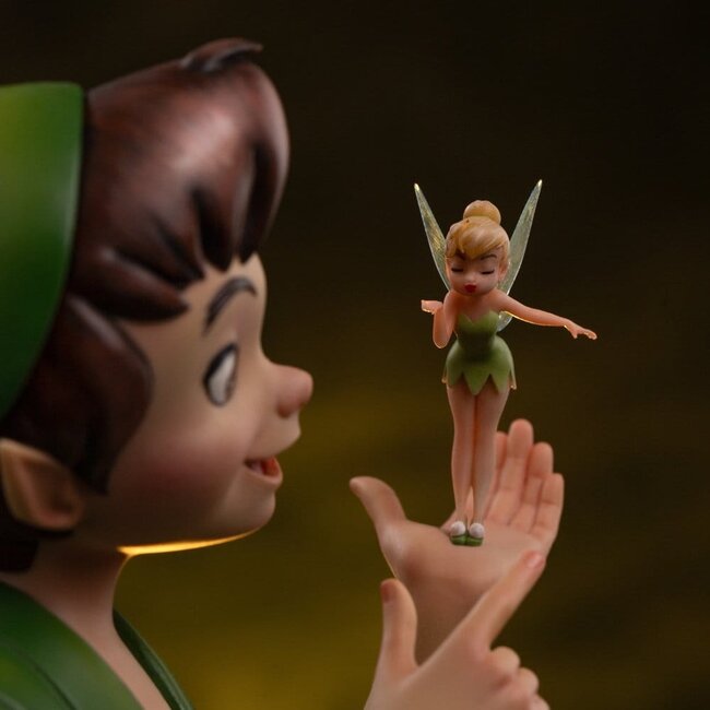 Peter Pan (1953) Kunststatue im Maßstab 1:10 Peter Pan & Tinkerbell 23 cm
