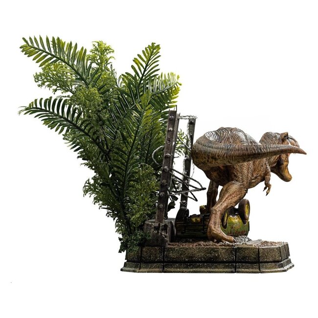 Jurassic Park Icons Statue T-Rex Breakout Set A 17 cm