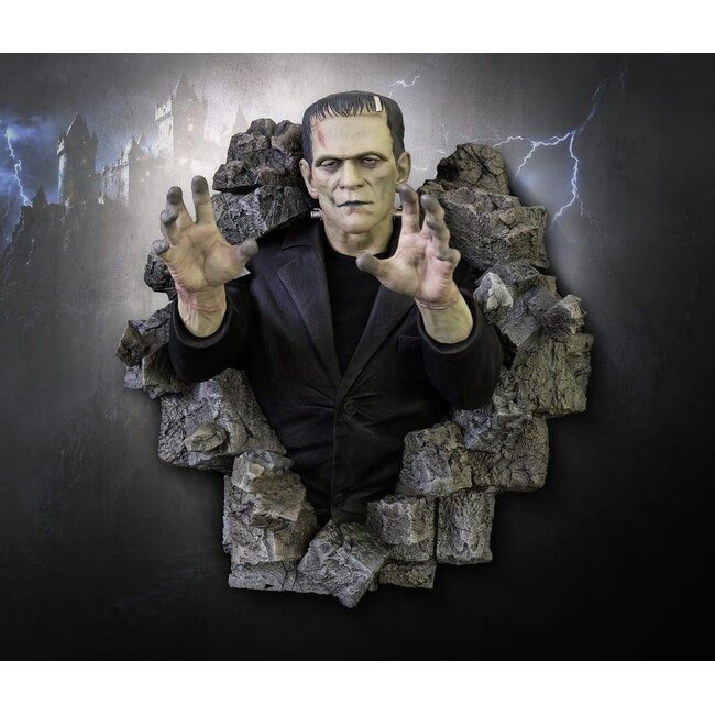Frankenstein-Wandbild 1/1 Boris Karloff als Frankensteins Monster 94 x 94 cm
