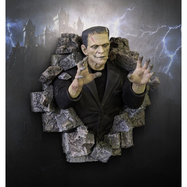 Frankenstein-Wandbild 1/1 Boris Karloff als Frankensteins Monster 94 x 94 cm