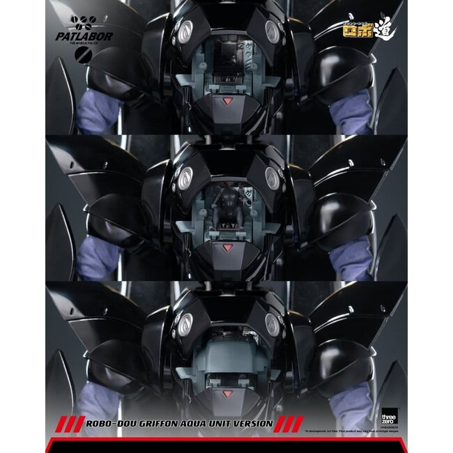 Mobile Police Patlabor Robo-Dou Actionfigur 1/35 Griffon Aqua Unit Version 25 cm