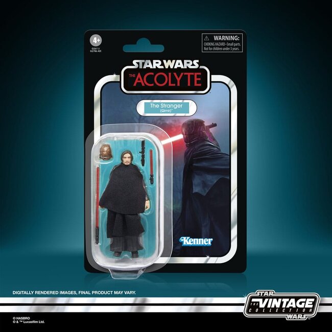 Star Wars: The Acolyte Vintage Collection Actionfigur Der Fremde (Qimir) 10 cm