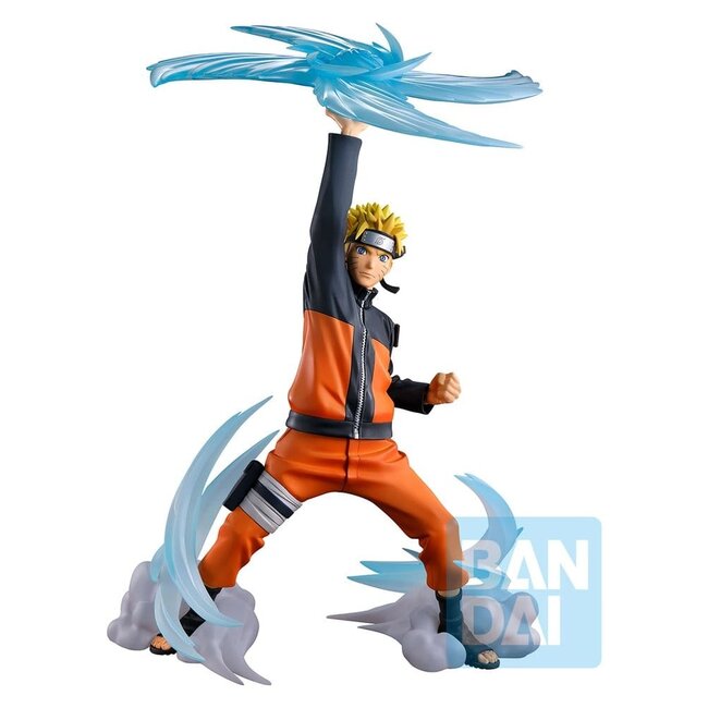 Naruto Shippuden Hidan Kakuzu Arc Ichibansho Masterlise PVC Figure Naruto Uzumaki Wind Style: Rasen Shuriken 25 cm