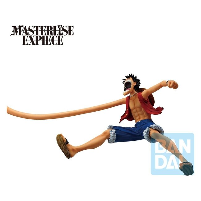 One Piece Playing Love Song in the Sky Ichibansho Masterlise Expiece PVC Figur Monkey D. Luffy 19 cm