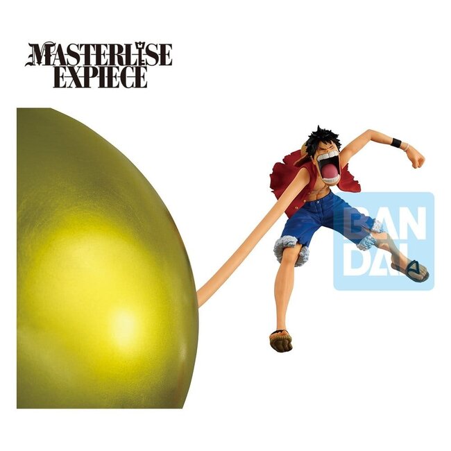 One Piece Playing Love Song in the Sky Ichibansho Masterlise Expiece PVC Figur Monkey D. Luffy 19 cm