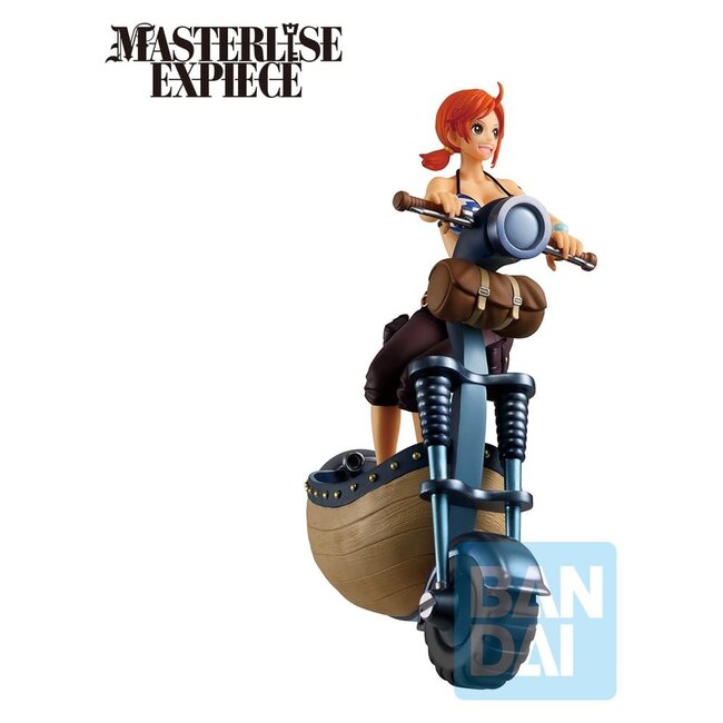 One Piece Playing Love Song in the Sky Ichibansho Masterlise Expiece PVC Figur Nami 18 cm
