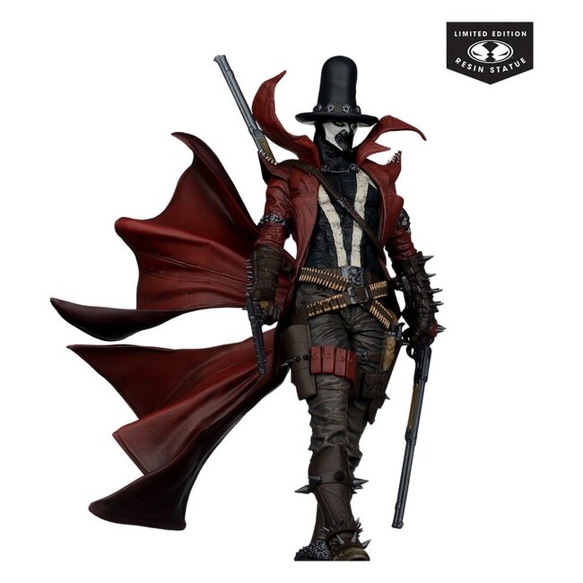 Spawn Black White &amp; Red All Over 1/10 Statue Gunslinger Spawn by Todd McFarlane 23 cm