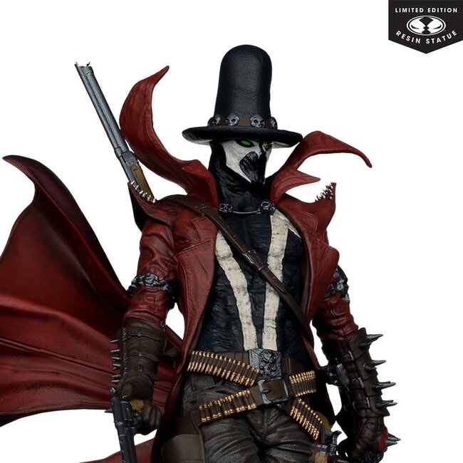 Spawn Black White &amp; Red All Over 1/10 Statue Gunslinger Spawn by Todd McFarlane 23 cm