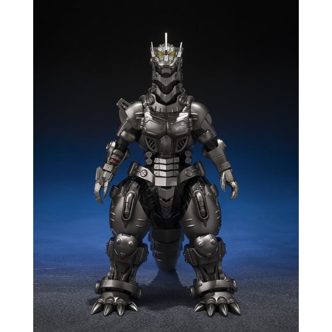 Godzilla: Tokyo SOSSHMonsterArts Diecast-Actionfigur Kiryu (Schwer bewaffneter Typ / Hochmobiler Typ) „Tokyo SOS“ – Movie Graphic Plus – 16 cm