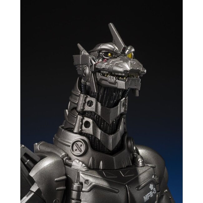 Godzilla: Tokyo SOSSHMonsterArts Diecast-Actionfigur Kiryu (Schwer bewaffneter Typ / Hochmobiler Typ) „Tokyo SOS“ – Movie Graphic Plus – 16 cm