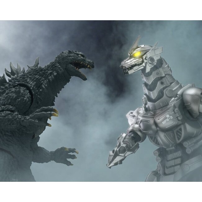 Godzilla: Tokyo S.O.S. S.H.MonsterArts Diecast Action Figure Kiryu (Heavily Armed Type / High Mobility Type) "Tokyo SOS" -Movie Graphic Plus- 16 cm