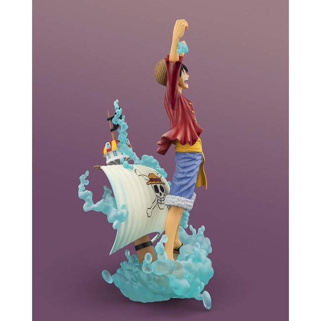 One Piece Figuarts ZERO (STARTune) PVC-Figur Monkey D. Luffy – Aufbruch in die Neue Welt – 25 cm