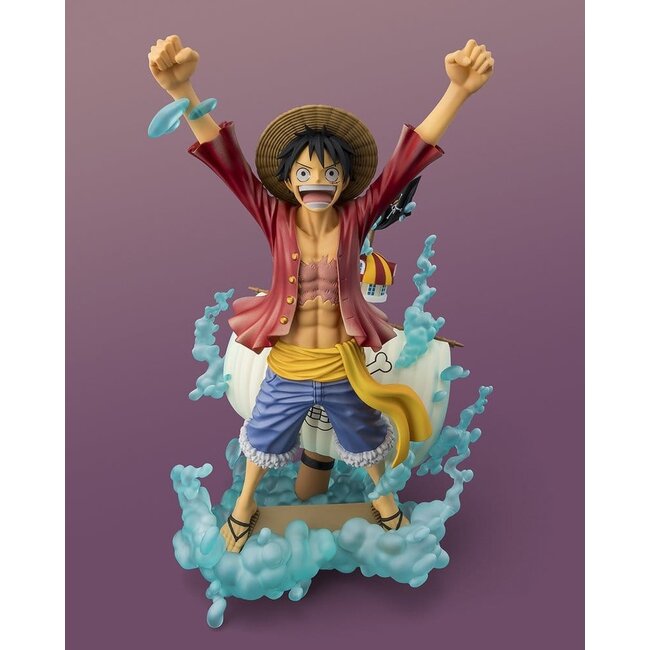 One Piece Figuarts ZERO (STARTune) PVC-Figur Monkey D. Luffy – Aufbruch in die Neue Welt – 25 cm