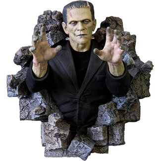 Hollywood Collectibles Group Frankenstein-Wandbild 1/1 Boris Karloff als Frankensteins Monster 94 x 94 cm