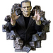 Hollywood Collectibles Group Frankenstein-Wandbild 1/1 Boris Karloff als Frankensteins Monster 94 x 94 cm