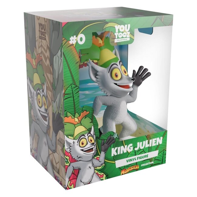 Madagaskar Vinylfigur König Julien 12 cm