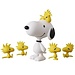 Medicom Peanuts UDF Serie 19 Minifigur Glück sind all deine Freunde 8 cm