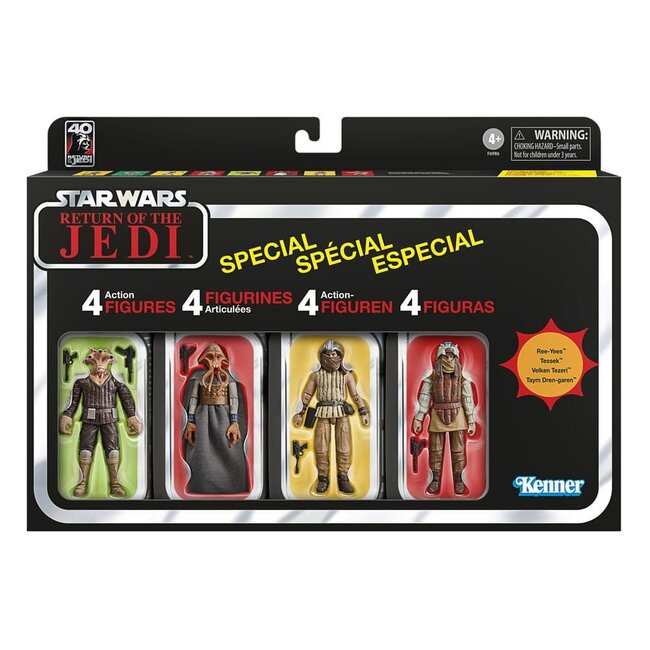 Star Wars Episode VI Vintage Collection Actionfiguren 4er-Pack Jabbas Hofstaatsangehörige 10 cm