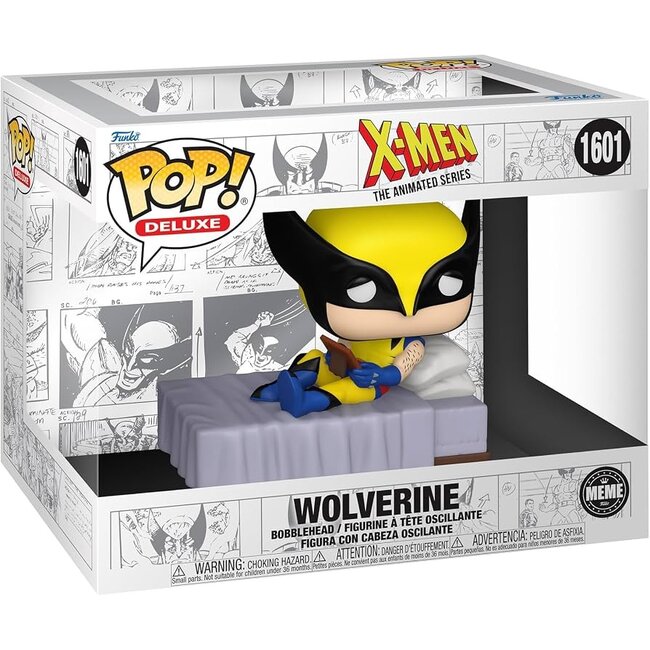 Marvel POP! Deluxe Vinylfigur Wolverine Meme 9 cm