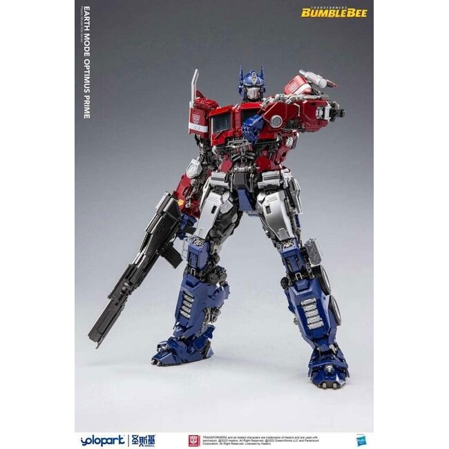 Transformers Bumblebee Plastikmodellbausatz Optimus Prime im Erdmodus, 30 cm